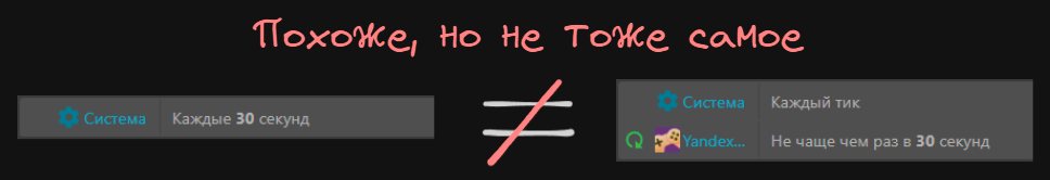 Throttle and Timer comparison